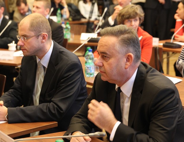 Zbigniew Kubalańca (z lewej) i Krzysztof Kawałko byli twarzami miejskiej Platformy.  Teraz ich polityczne drogi się rozchodzą.