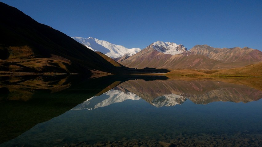 Jezioro Turpal - Kol, kirgiski Pamir