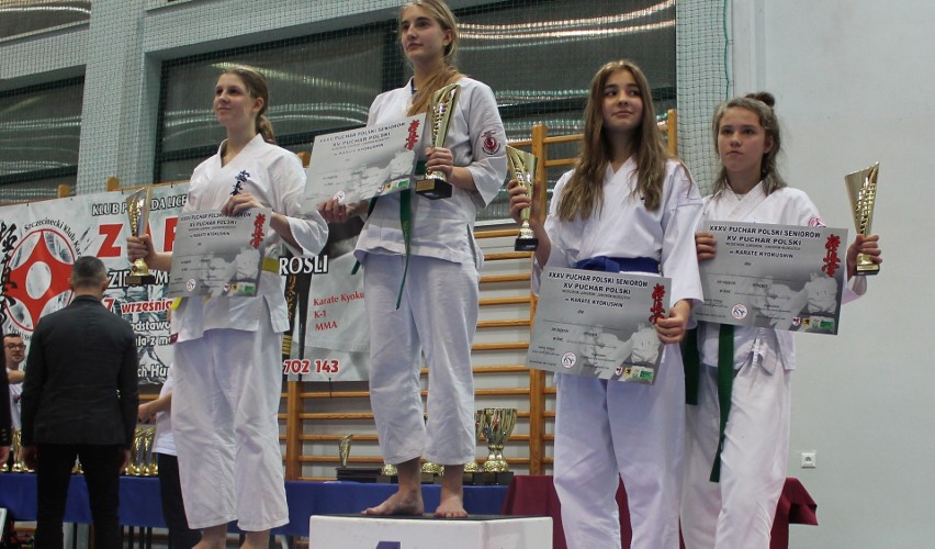 Karate. Puchar Polski dla Izy Piskorek z MKKK Shinkyokushin