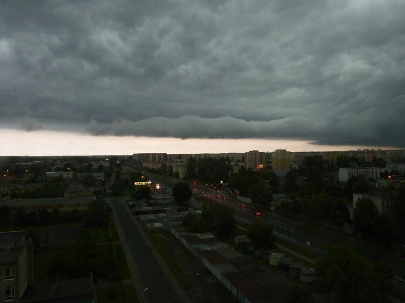 Bydgoszcz - chwila przed burzą