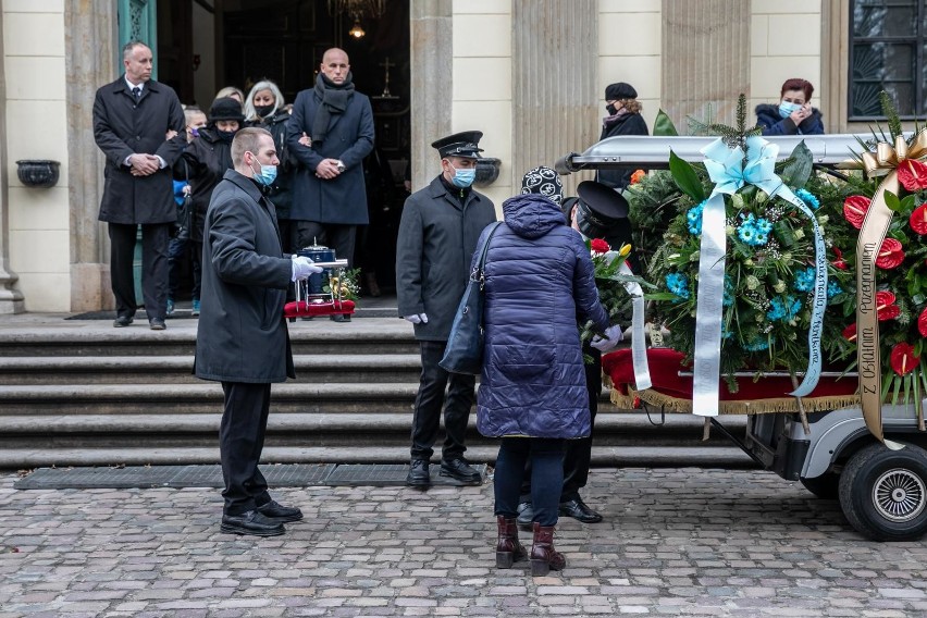 Pogrzeb Wiesława Chajdeckiego na cmentarzu Rakowickim