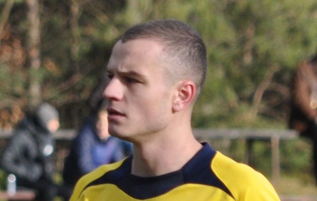 Piotr Solnica strzelił dla suchedniowskiego Orlicza dwa gole w sparingu z Łysicą Bodzentyn.