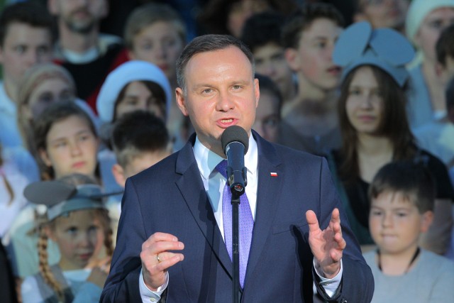 Prezydent Andrzej Duda.