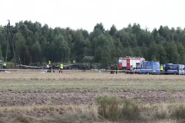 Samolot Su 27 rozbił się po dwóch minutach pokazów.