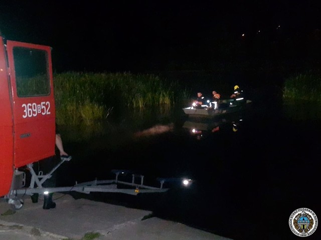 Narew. Wszedł w nocy na wyspę na rzece i nie mógł wrócić na brzeg