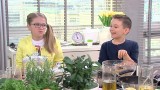 "MasterChef Junior". Luiza Baaziz i Mateusz Truszkiewicz przygotowali pyszności w kuchni "Dzień Dobry TVN" [WIDEO]