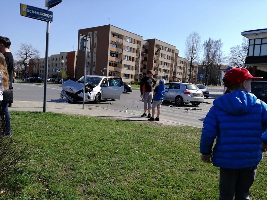 Do poważnego wypadku doszło w Tychach przy Teatrze Małym