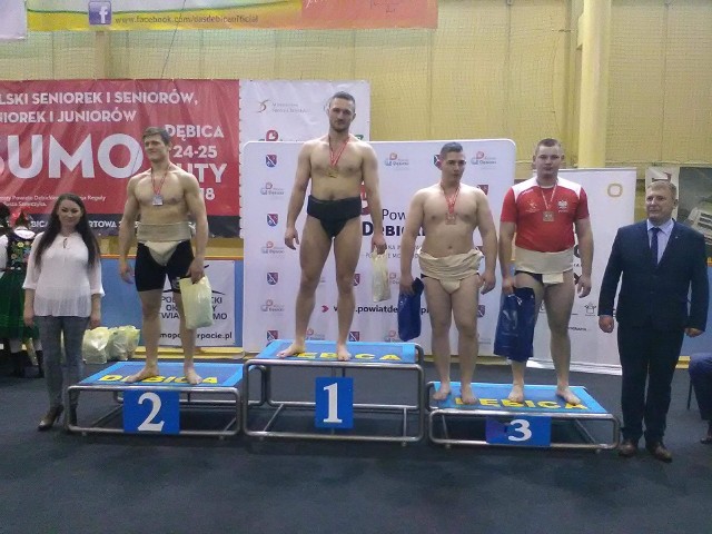 Radosław Dutkiewicz z Guliwera Kielce zdobył dwa brązowe medale w sumo.
