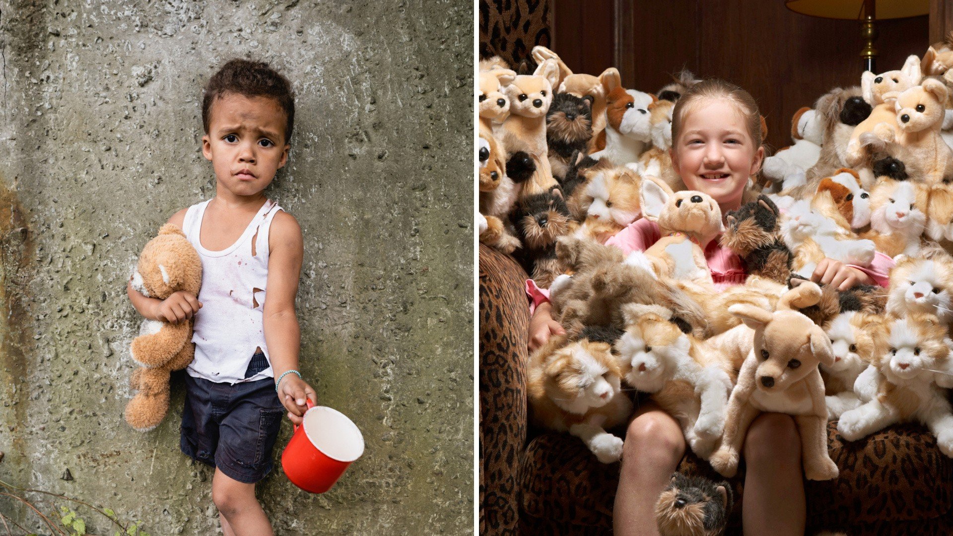 Tym bawią się dzieci w różnych krajach świata. Poruszające zdjęcia  najmłodszych z ulubionymi zabawkami | Gazeta Lubuska