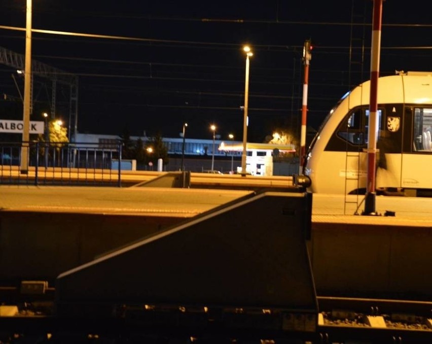 Malbork: Pociąg nie wyhamował, troje dzieci w szpitalu