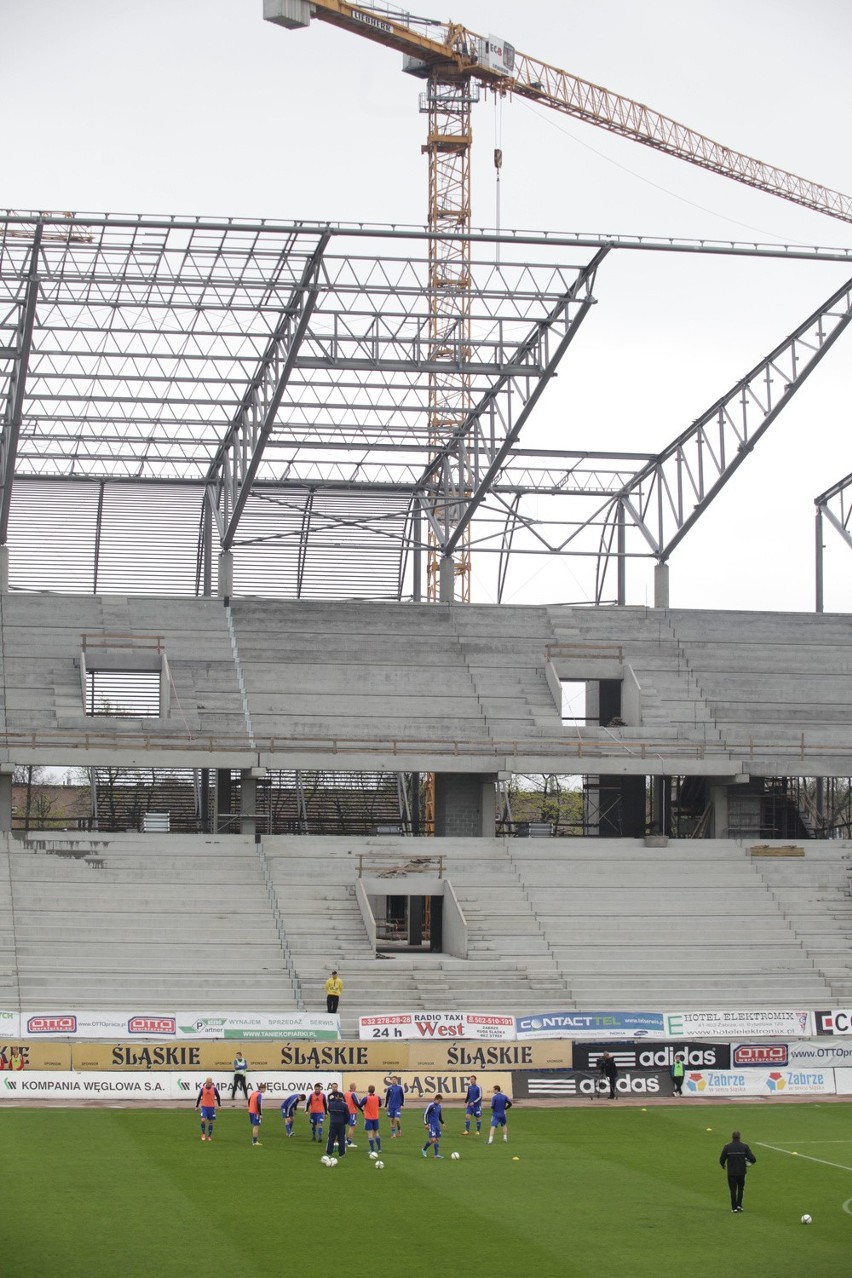 Zagadka krzesełek na stadionie Górnika Zabrze