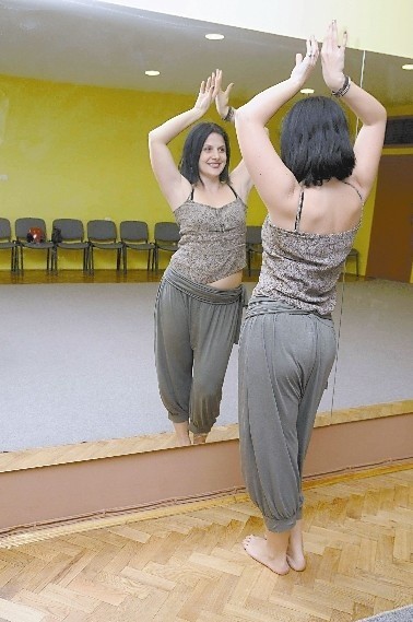 Joanna Zmarzlik od trzech lat próbuje swoich sił, jako właścicielka szkoły tanecznej. (fot. Daniel Polak)