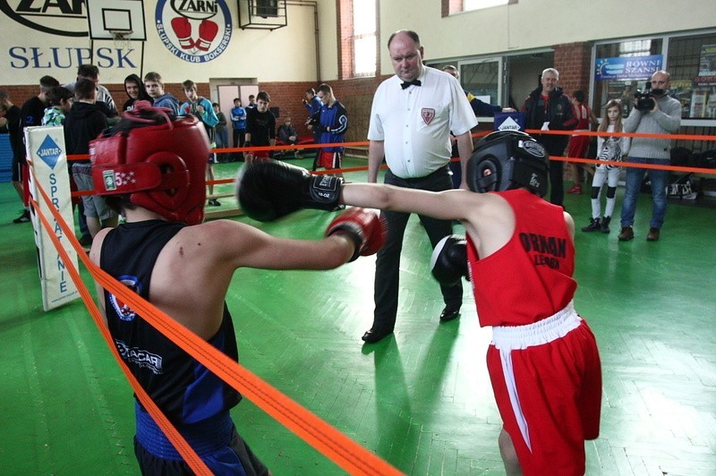 Sparingi pięściarzy okręgu pomorskiego i zachodniopomorskiego w Słupsku