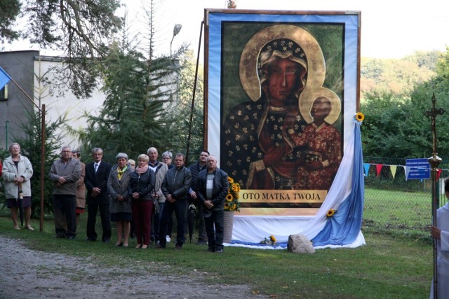 Do Lubosza obraz dotarł w piątek 24 września po godzinie 17.