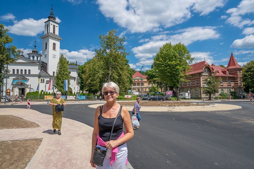 Krynica-Zdrój. Są opóźnienia przy budowie rond, ale kuracjuszom to nie przeszkadza 