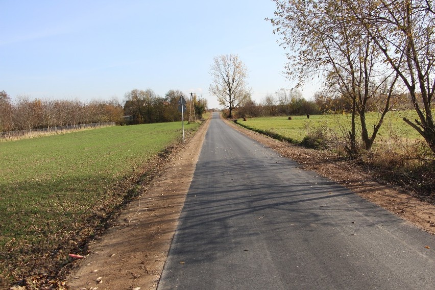 W gminie Przytyk, w Krzyszkowicach została zmodernizowana droga 
