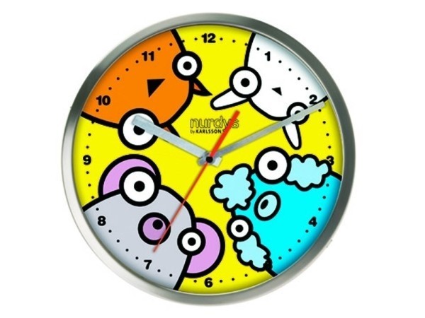 Piękne, kolorowe, designerskie zegary