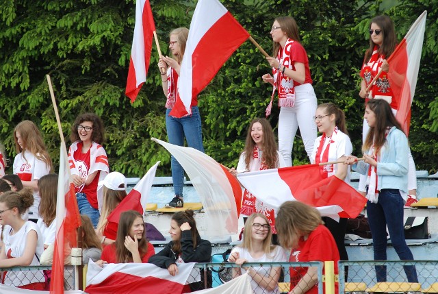 Piłkarska reprezentacja Gimnazjum z Ożarowa odpadła z MiniEuro 2017, ale cały czas w konkursie na najlepszy doping „Bezpieczny Stadion, Przyjazny Kibic” rywalizuje ożarowska grupa kibiców