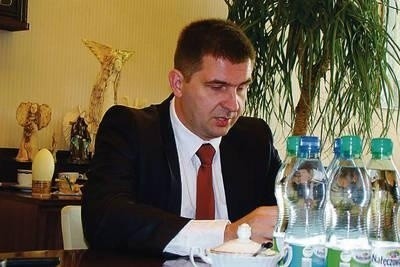Burmistrz Maciej Ostrowski Fot. Maciej Hołuj