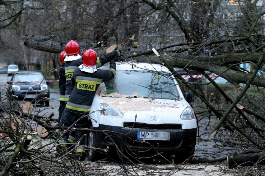 Wichura na Dolnym Śląsku. Jest śmiertelna ofiara wiatru (WASZE ZDJĘCIA)