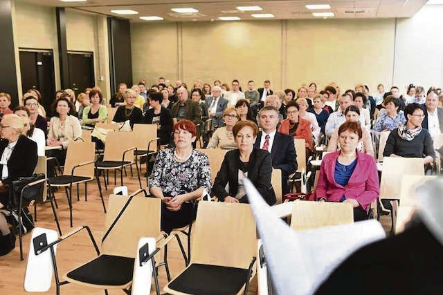 Konferencja na temat szczepień odbyła się w Centrum Kulturalno-Kongresowym "Jordanki"