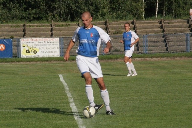 Paweł Gierak znów będzie grał w kluczborskim klubie.