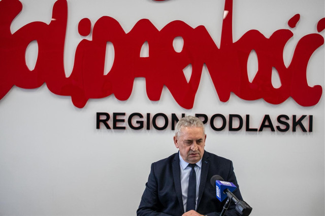 40. rocznica wprowadzenia stanu wojennego. - Jego ofiarom jesteśmy winni pamięć - mówi Józef Mozolewski, szef podlaskiej Solidarności