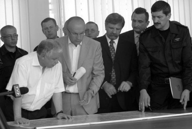 Podczas wizyty w Wysokiem Mazowieckiem 19 sierpnia 2008 roku prezydent Lech Kaczyński z uwagą wysłuchał o ogromie zniszczeń, jakie dotknęły ten powiat