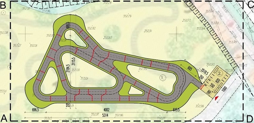 Łącko. Nad Dunajcem powstanie tor rowerowy typu „pumptrack" [ZDJĘCIA]