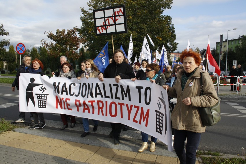 Marsz Antyfaszystowski w Oświęcimiu