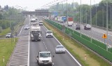 Pożar samochodu na autostradzie A2 pod Łowiczem