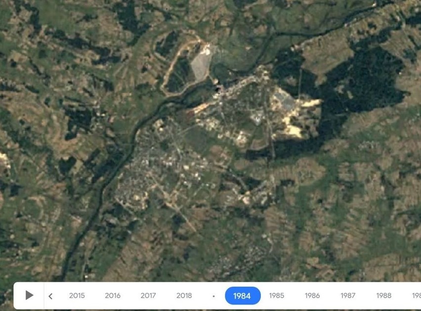 Ostrołęka/Ostrów Maz./Maków Maz. Zobacz jak zmieniały się miasta w naszym regionie. Widok z… kosmosu