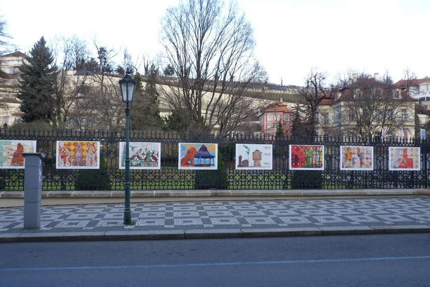 Prace częstochowskiego artysty można podziwiać na ulicach...