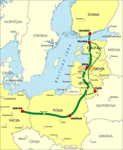 Regionalna Dyrekcja Ochrony Środowiska w Białymstoku wydała decyzję środowiskową w sprawie budowy trasy kolejowej Rail Baltica.