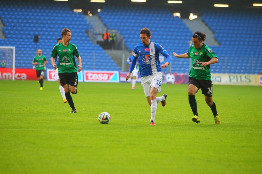 Lech Poznań - Górnik Łęczna. Wynik 1:0 [ZDJĘCIA Z MECZU]