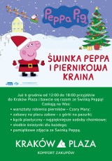 Spotkaj się ze Świnką Peppą! 6 grudnia - Mikołajki w Kraków Plaza 