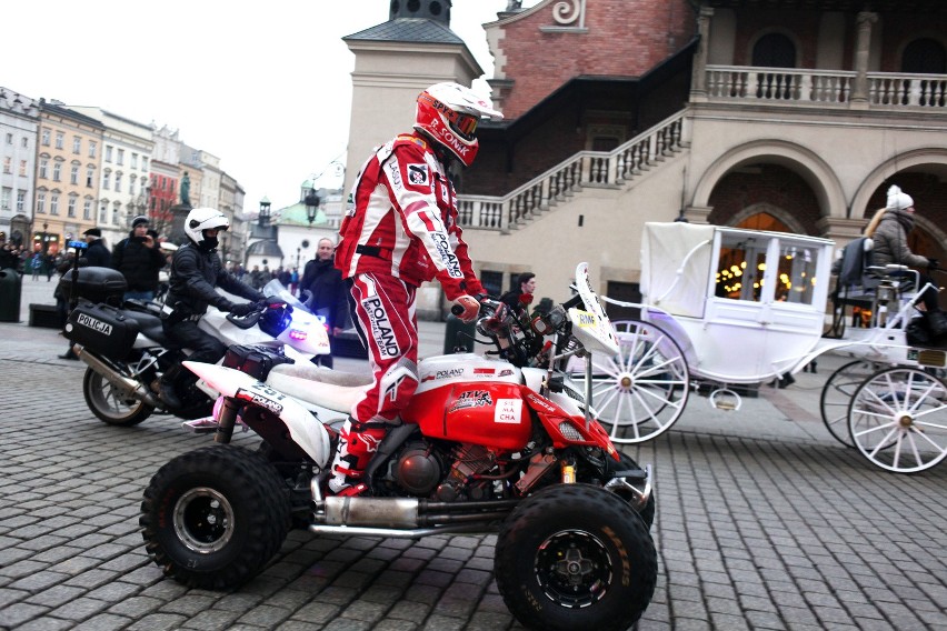 Rafał Sonik, zwycięzca Rajdu Dakar 2015 spotkał się z...