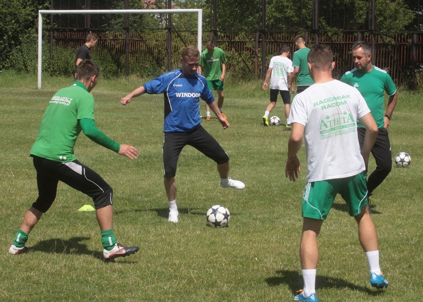 Pierwszy trening Radomiaka 2 lipca 2014