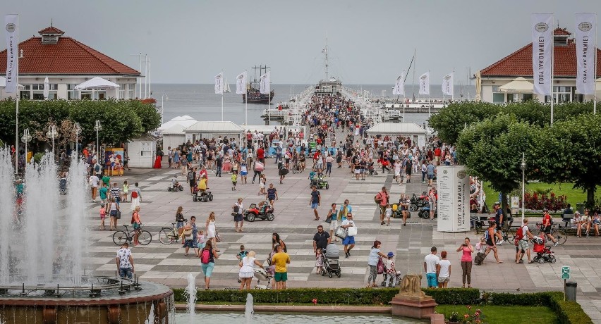 Ponad milion wejść na sopockie molo. Rekordowa liczba turystów także w Gdańsku