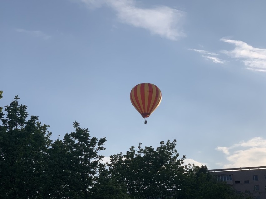 Lot balonem nad Szczecinem