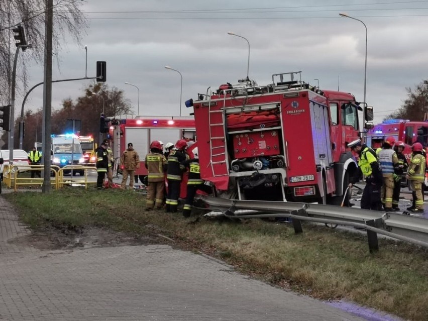 Strażacy z OSP Czernikowo jechali w czwartek (2 grudnia) na...