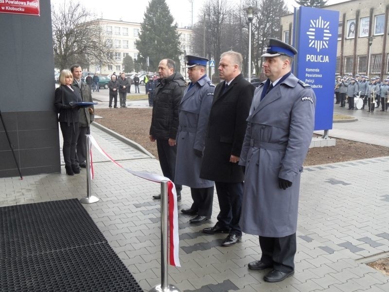 Kłobuck. Komenda policji wygląda jak nowa.