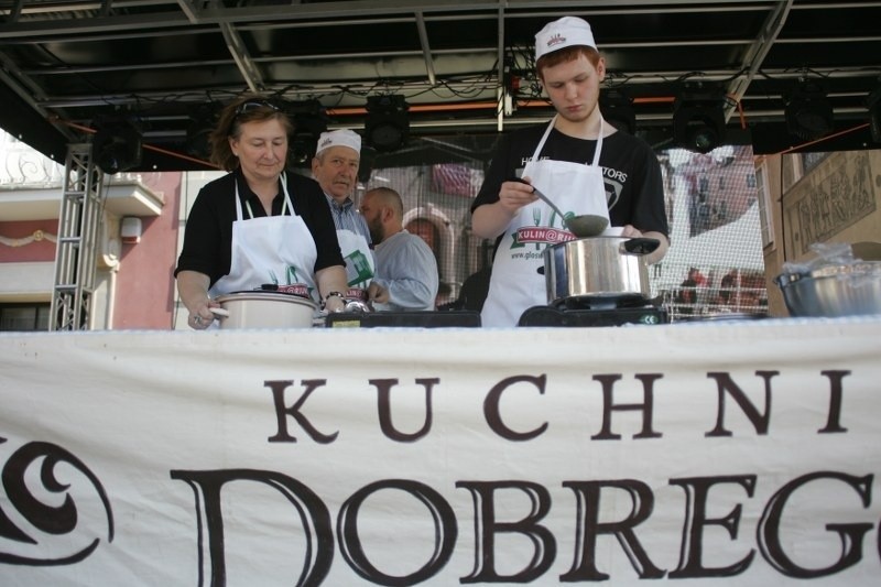 Pokaz kulinarny Waldemara Kurowskiego podczas Festiwalu...