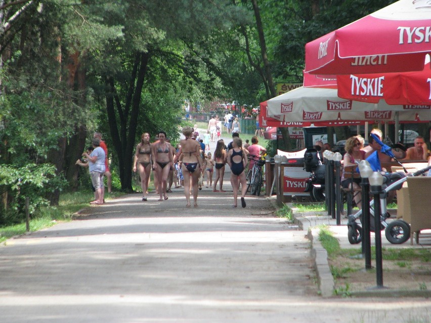 Niedziela nad Zalewem Nakło - Chechło jak na razie spokojna