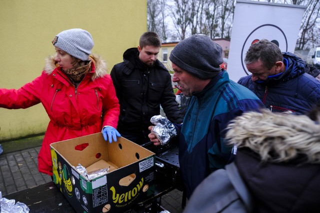 "Serce Torunia" akcję ponownie zorganizowało na terenie Schroniska dla Bezdomnych Mężczyzn w Toruniu