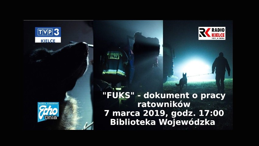 "Fuks" i Dragon w bibliotece w Kielcach. Zobacz film o psach w ratownictwie