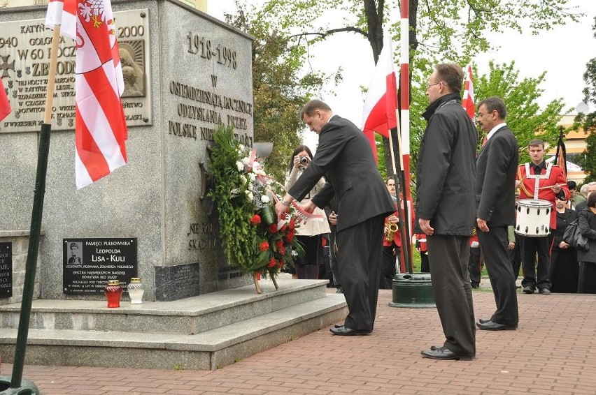 Uroczystości 3 Maja pod Pomnikiem Niepodległości