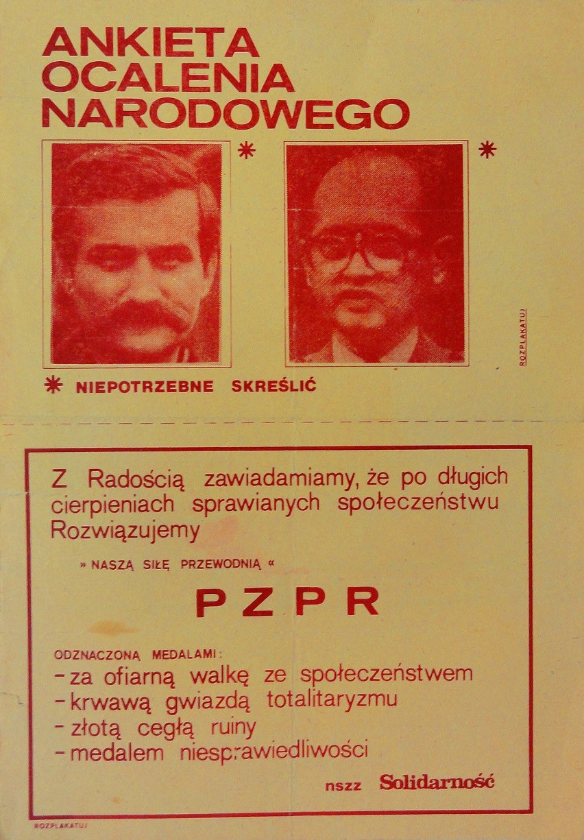 Zobacz archiwalne plakaty wyborcze z czerwca 1989!