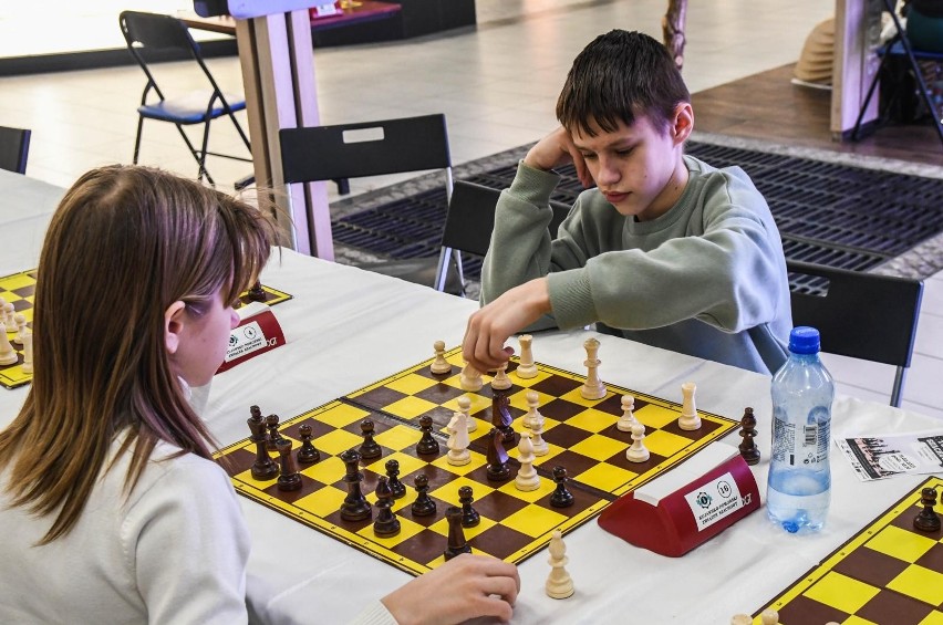 CH Focus w Bydgoszczy zamieniło się w scenę dla szachistów....