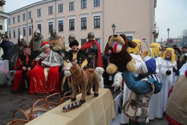 Orszak Trzech Króli przeszedł ulicami Kielc.